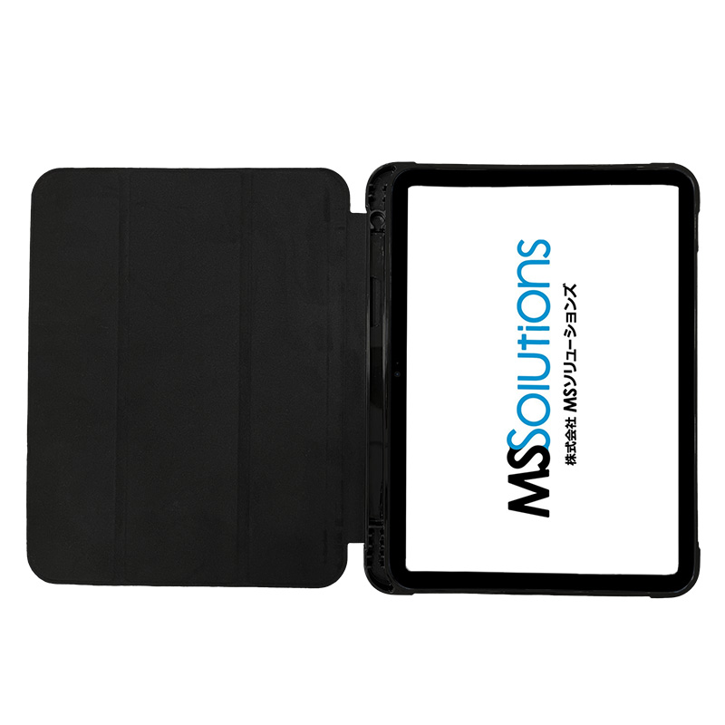 iPad (第10世代) 10.9 inch フラップケース ブラック｜スマホ