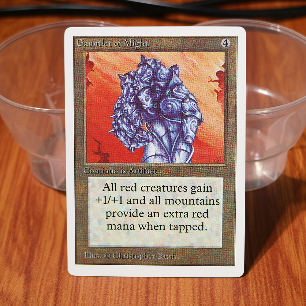 Gauntlet of Might Unlimited Edition 2ED magic the gathering proxy