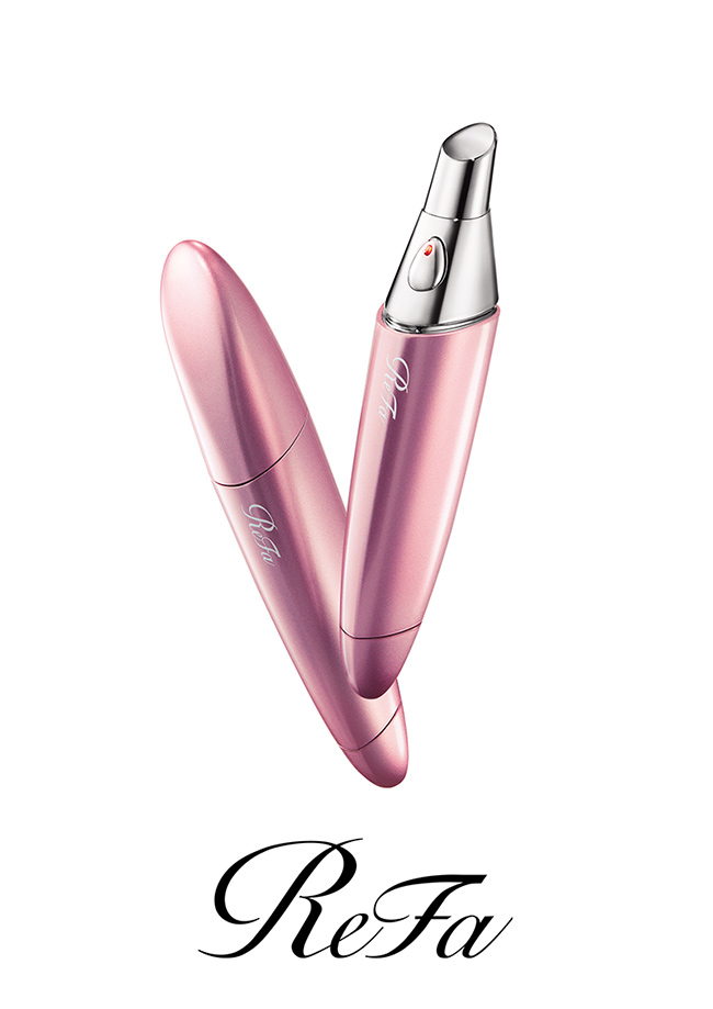 温感がめぐる。目元・口元ハリ、自信に満ちる。ReFaからポイントケア