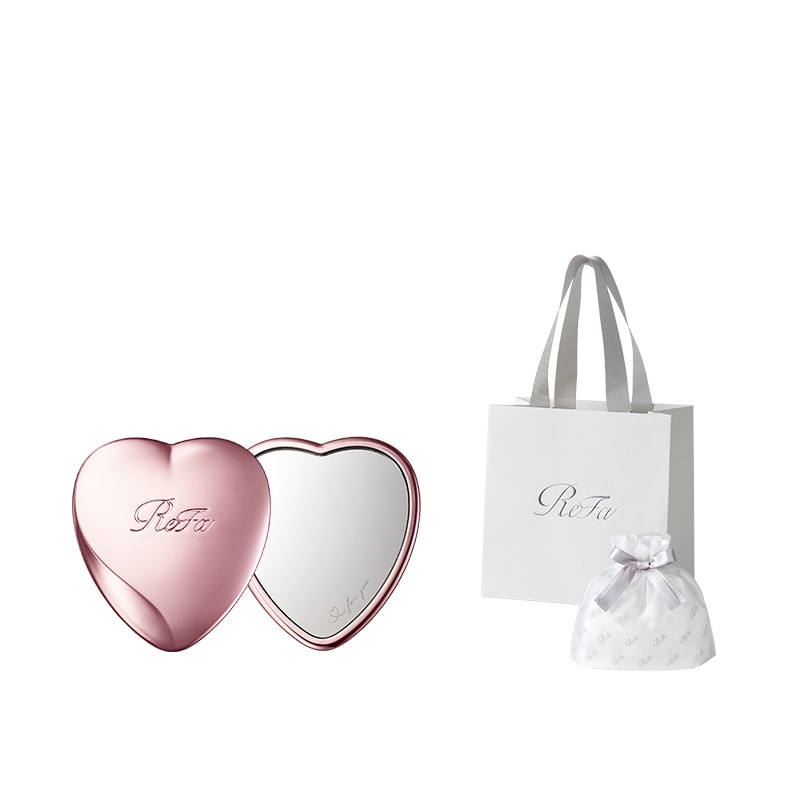 ReFaギフトラッピングセット SS】リファハートミラー（ハート型ミラー