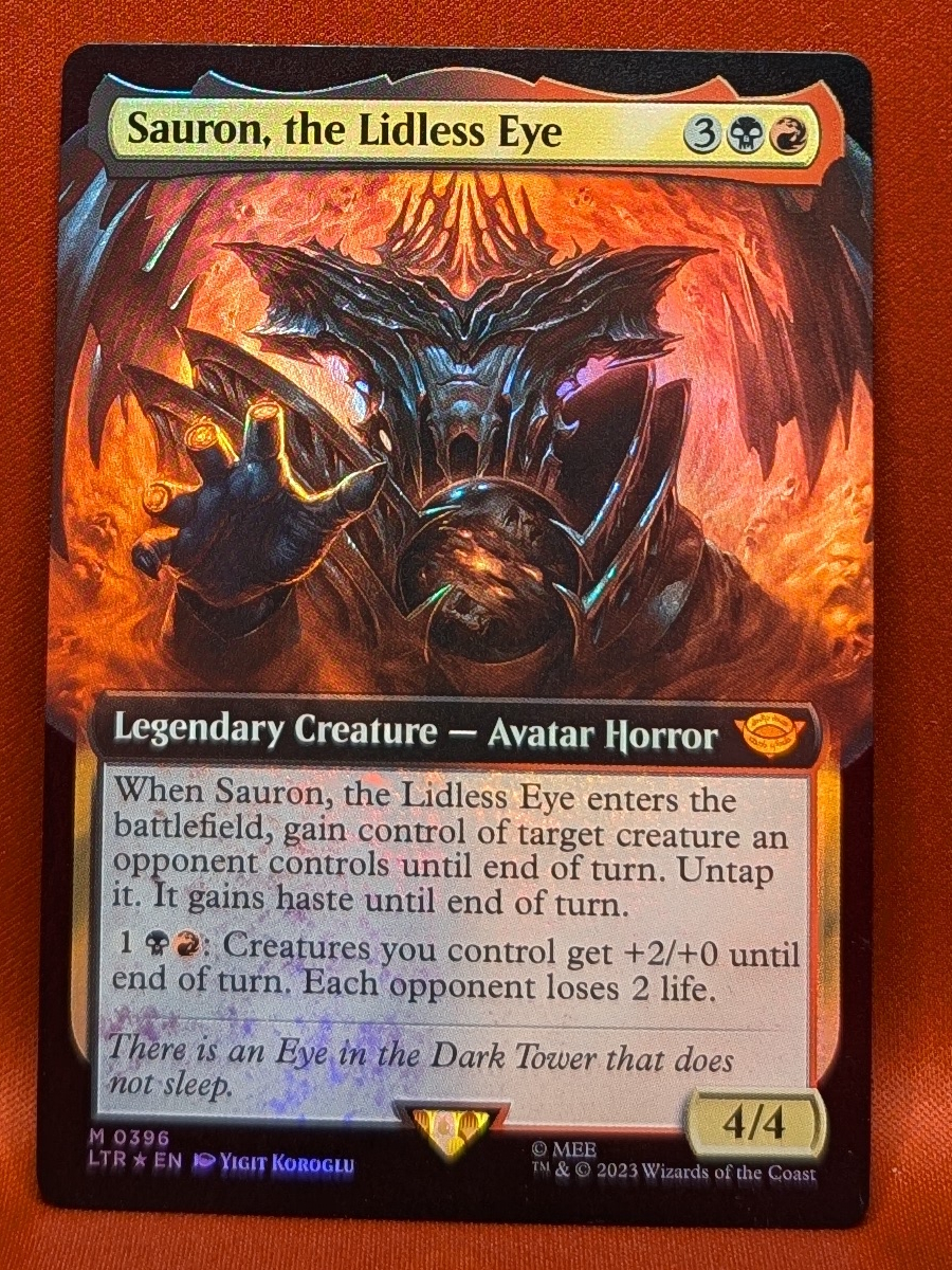 Sauron, the Lidless Eye Magic the Gathering Proxy
