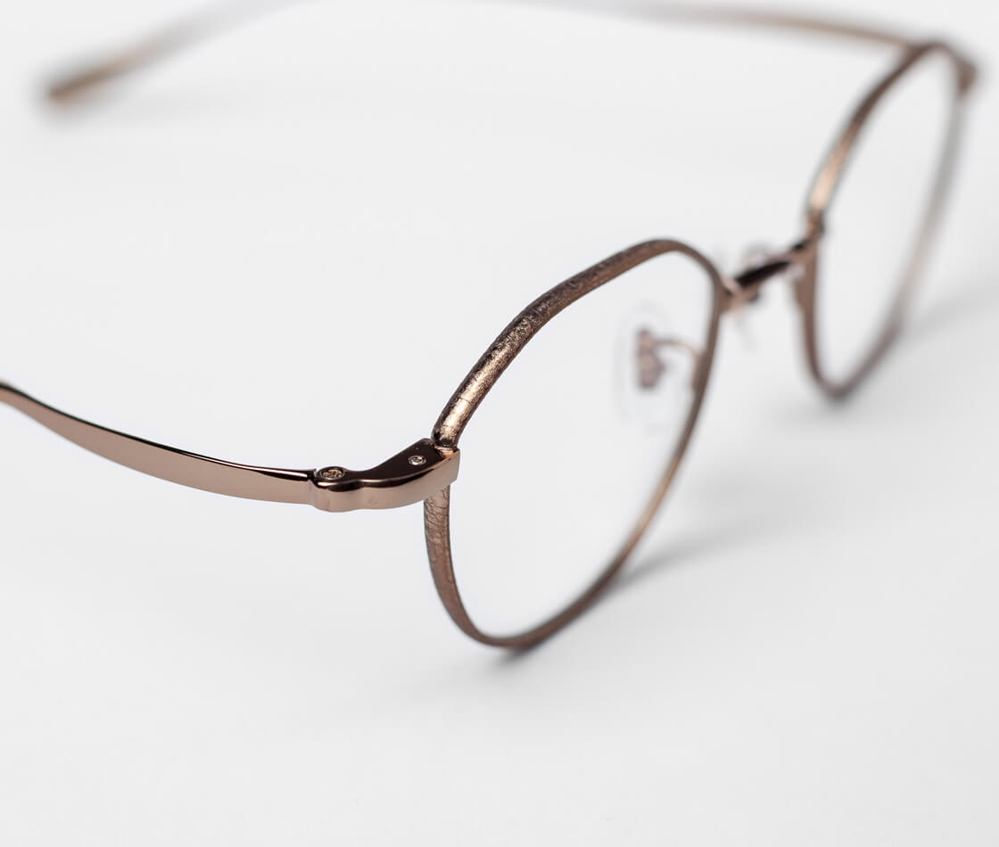 辻眼鏡 国松謹製 クラウンパントフレーム チタン TJ-002 日本製 鯖江