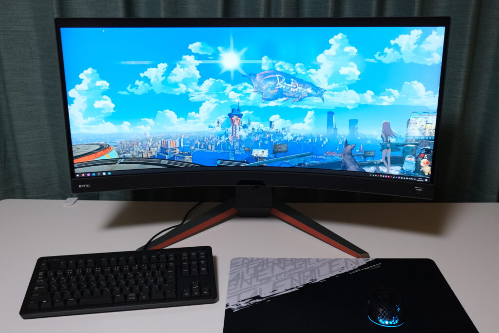 組み立て＆解説】MOBIUZ EX3410Rを徹底レビュー！1000Rの超湾曲ハイ