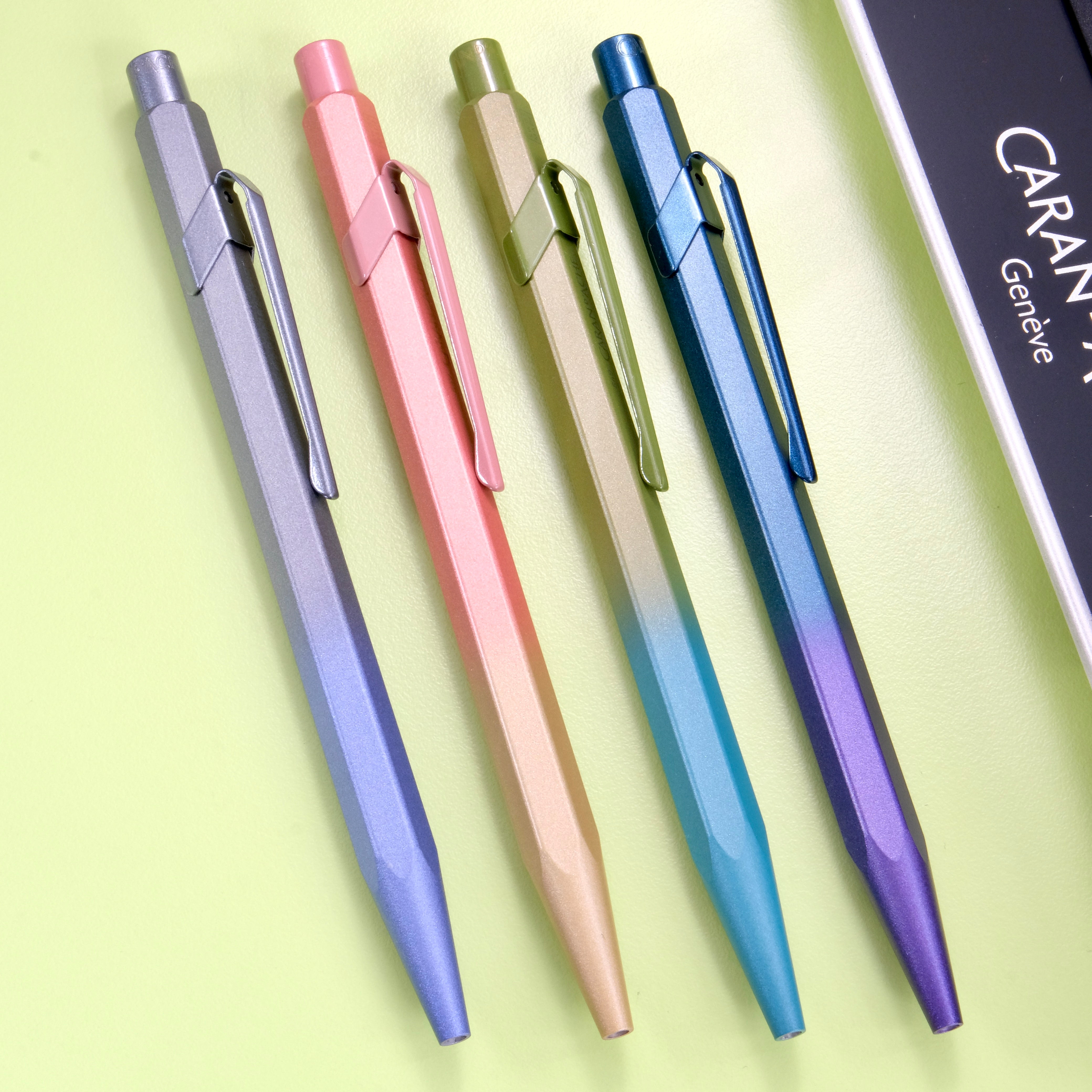 Caran d'Ache 849 Claim Your Style Ballpoint Pen - Green Arctic
