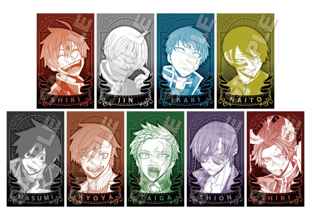 桃源暗鬼 マズル AGF 特典 カード 朽森紫苑 7枚 桃源暗鬼 特典 カード 朽