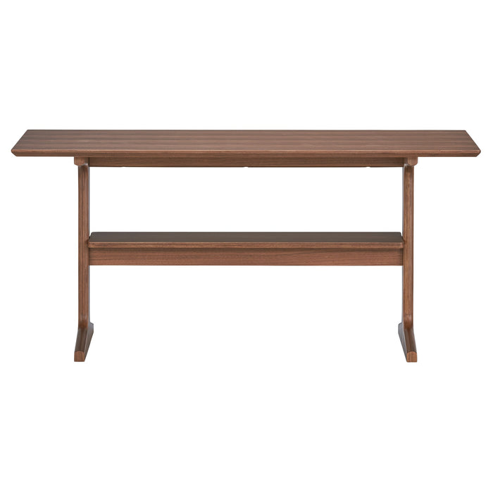 HD] Living Dining Table - Walnut | Japanese Furniture | MUJI USA