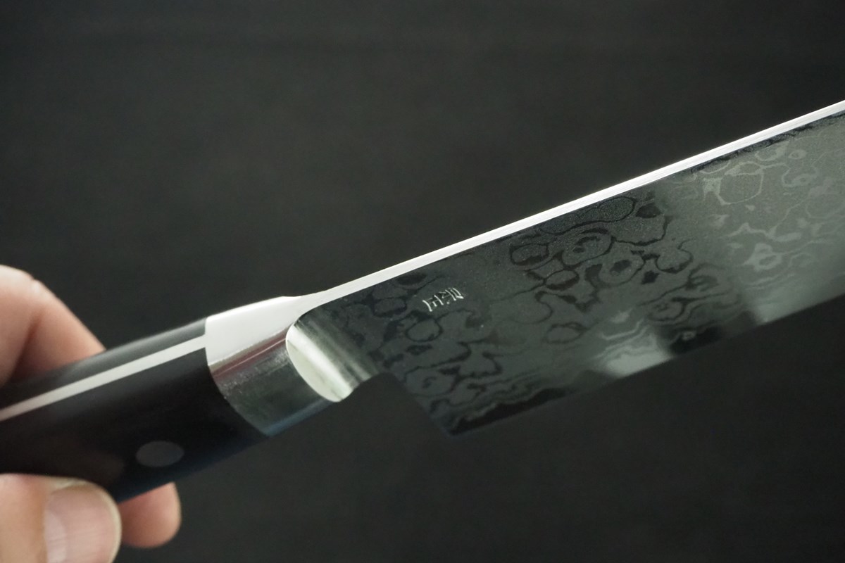 コバルトダマスカスV金10号 三徳包丁 | 和式鍛造ナイフ専門店 宗正刃物