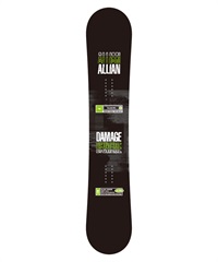 ALLIAN アライアン ダメージ スノーボード 板 メンズ 25-26 MM G24
