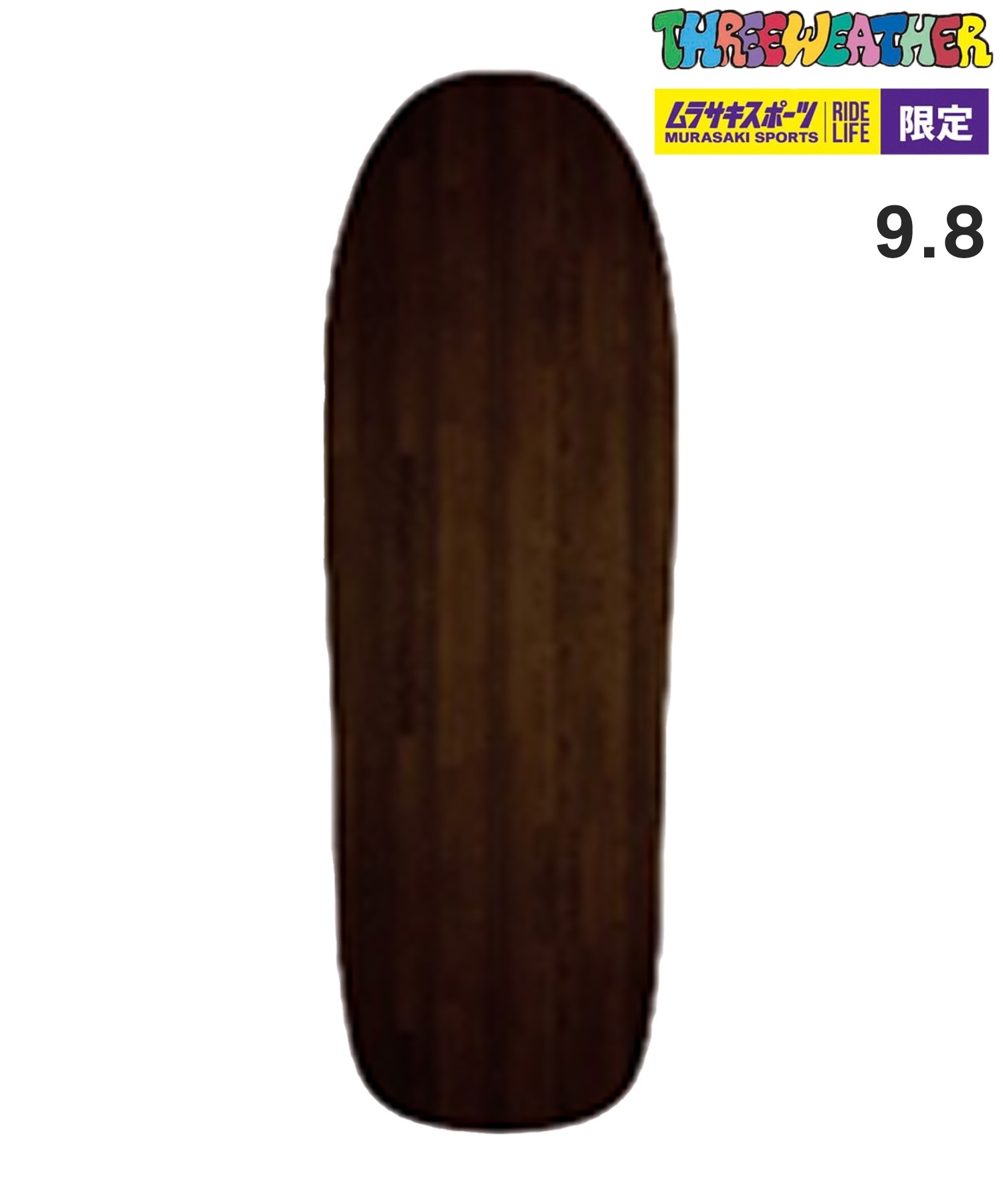 THREE WEATHER スリーウェザー スケートボード デッキ 9.8inch TW