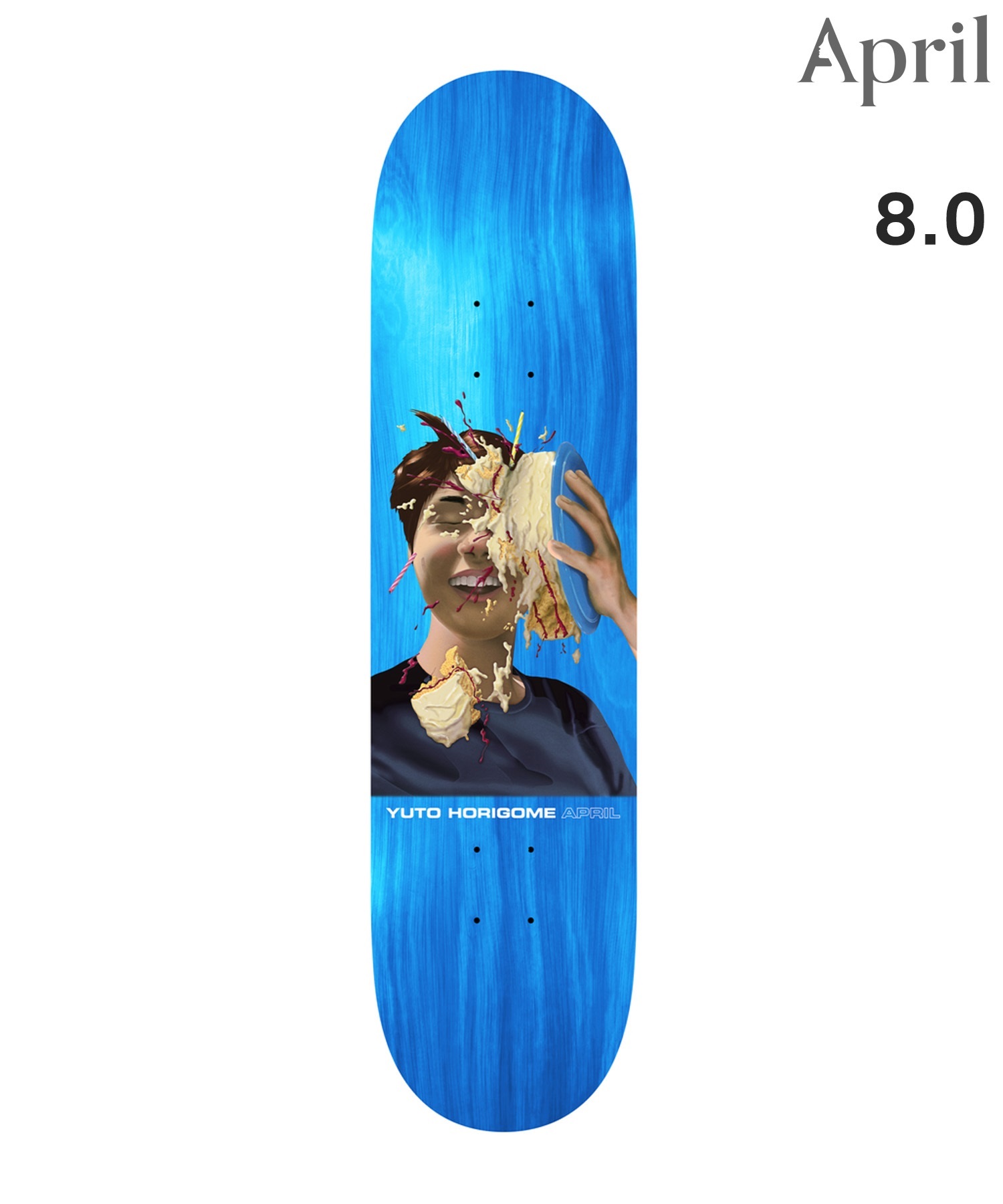 APRIL エープリル スケートボード デッキ 8.0inch YUTO HORIGOME