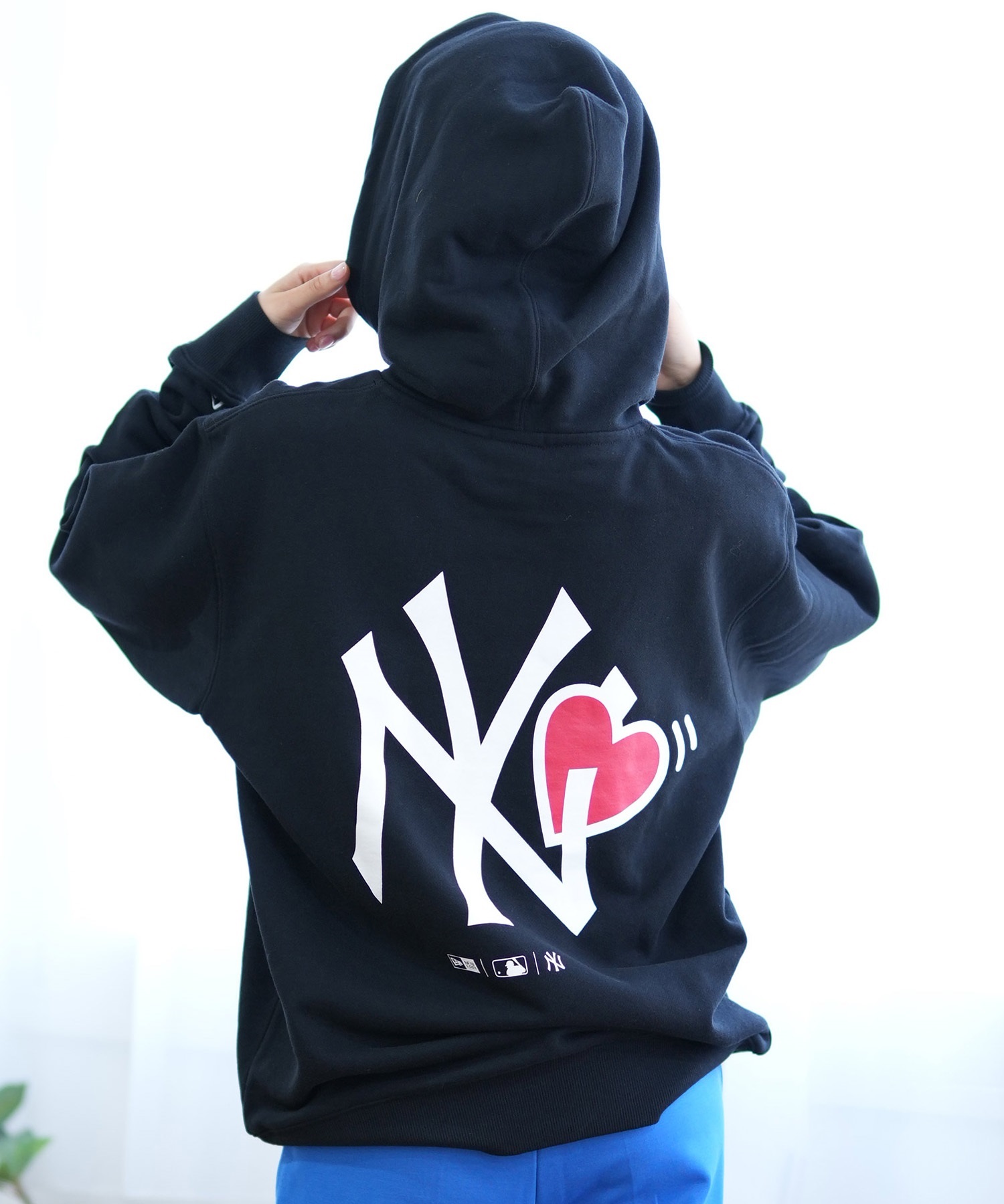 NEW ERA ニューエラ パーカー プルオーバー レディース MLB