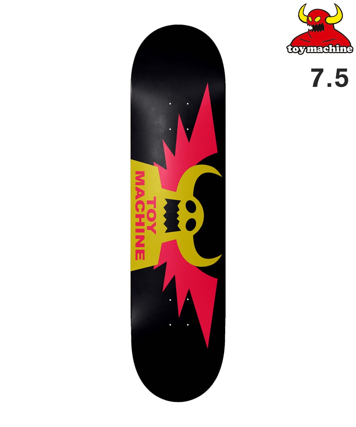 TOYMACHINE トイマシーン スケートボード デッキ 7.5inch WINGED