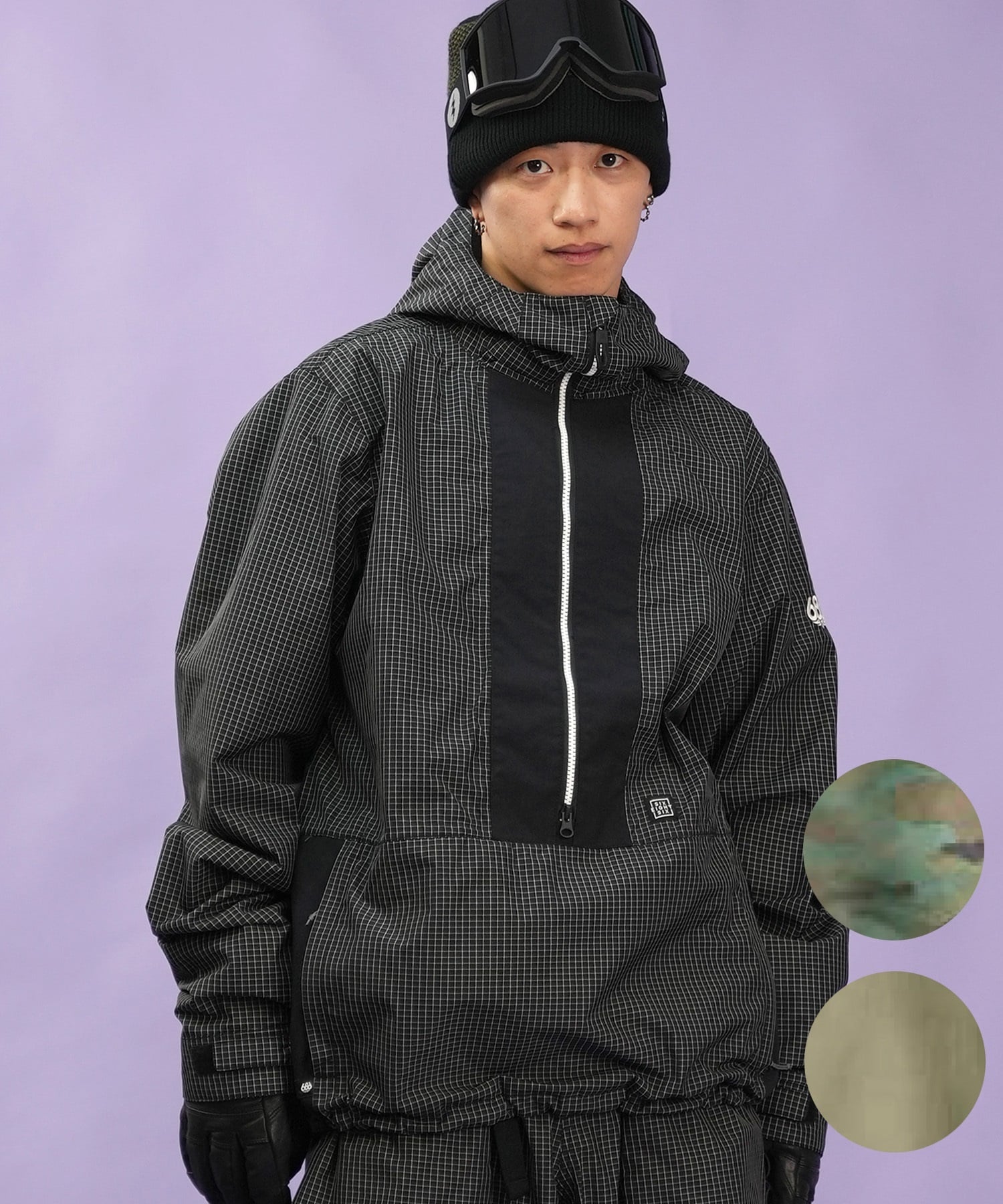 686 シックスエイトシックス GHOST 2.5L SHELL ANORAK ユニセックス