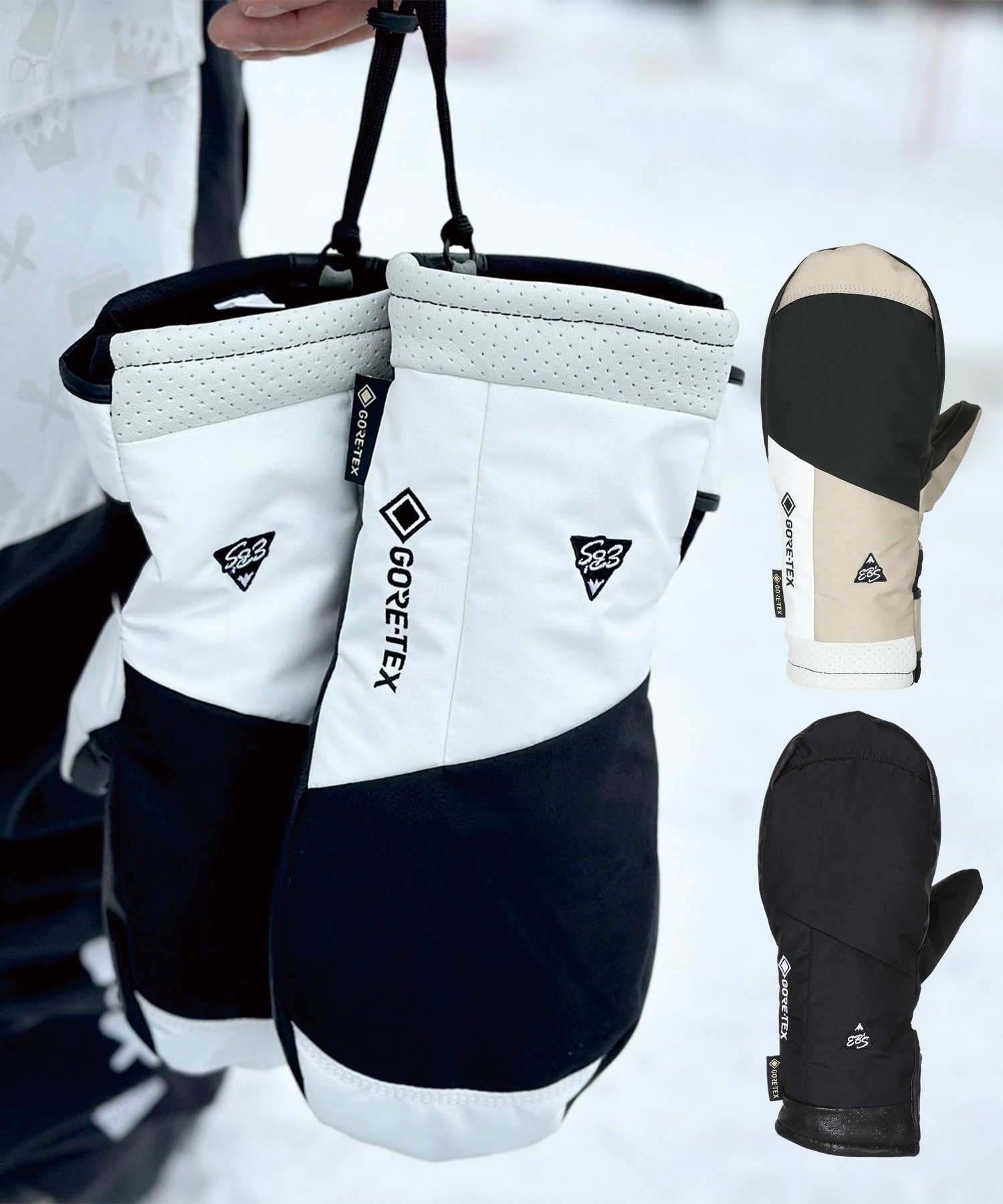 eb's エビス GORE-TEX GAME CHANGER ゴアテックス ミトン スノーボード