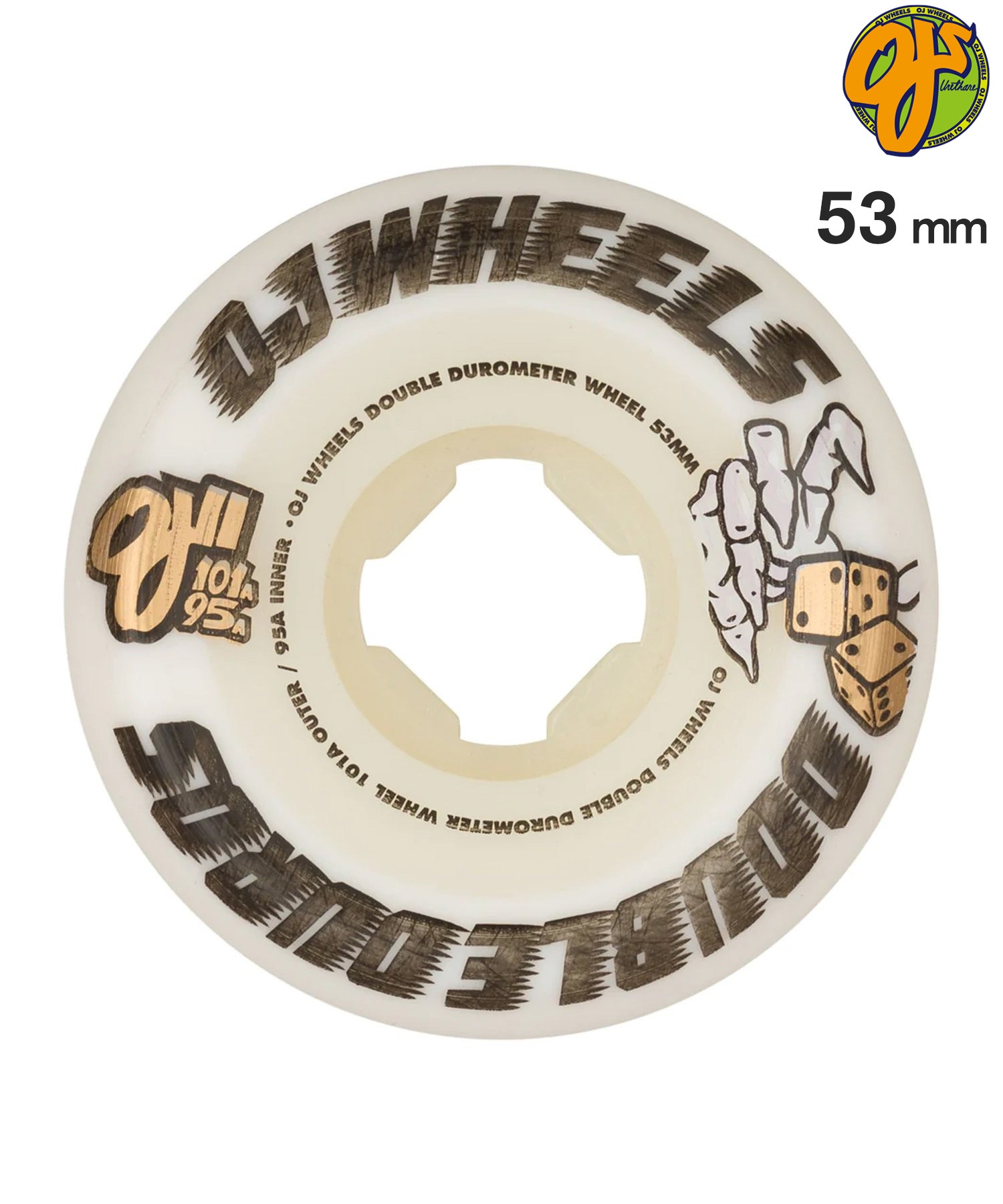 スケートボード ウィール OJ WHEEL オージェーウィール DOUBLE DURO