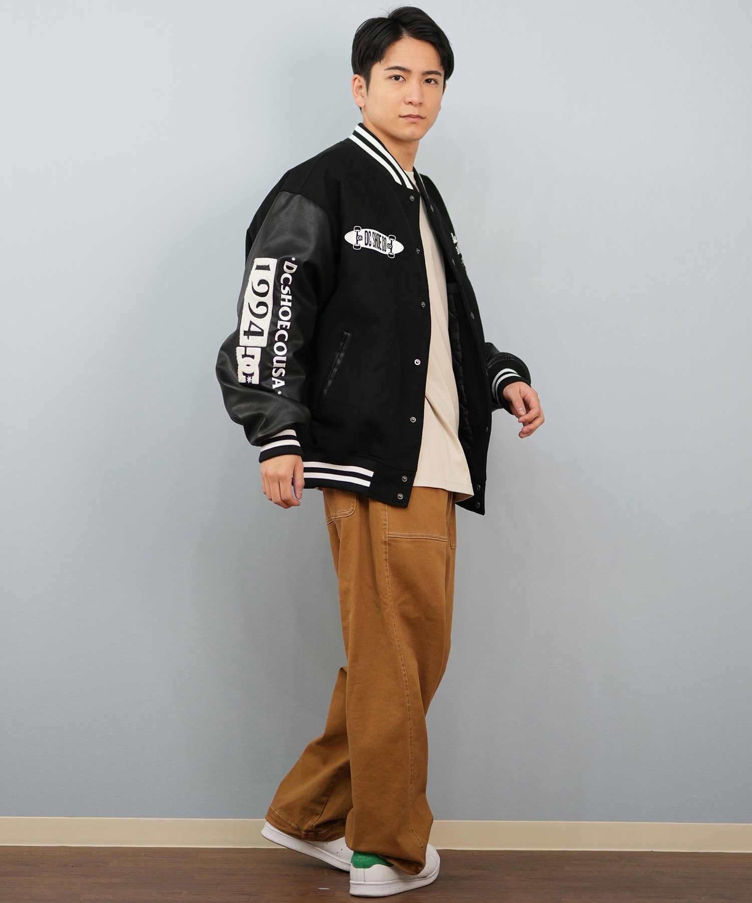 DC ディーシー スタジャン メンズ 25 VARSITY JACKET DJK254024 その他