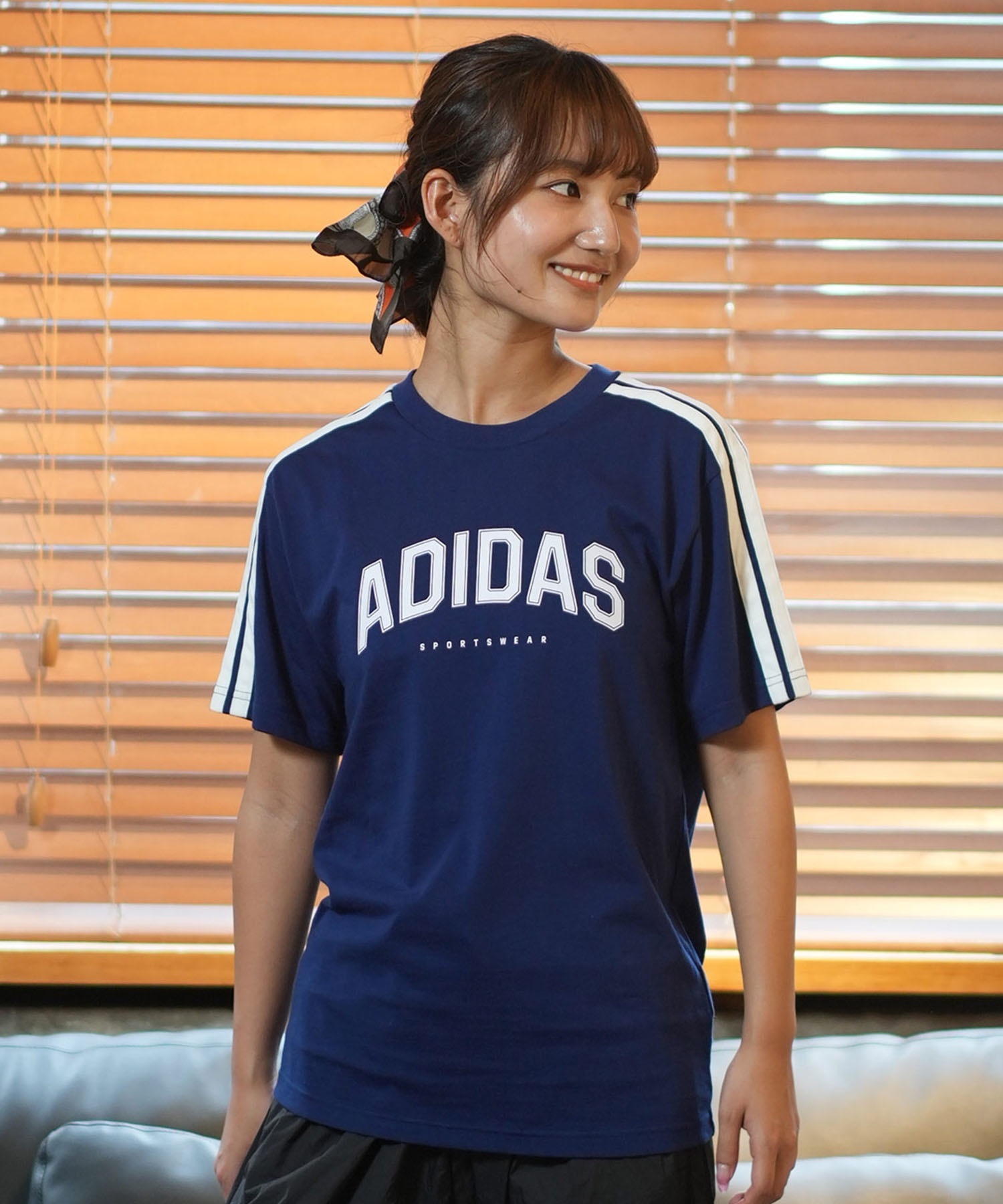 adidas アディダス 半袖 Tシャツ レディース レギュラーフィット
