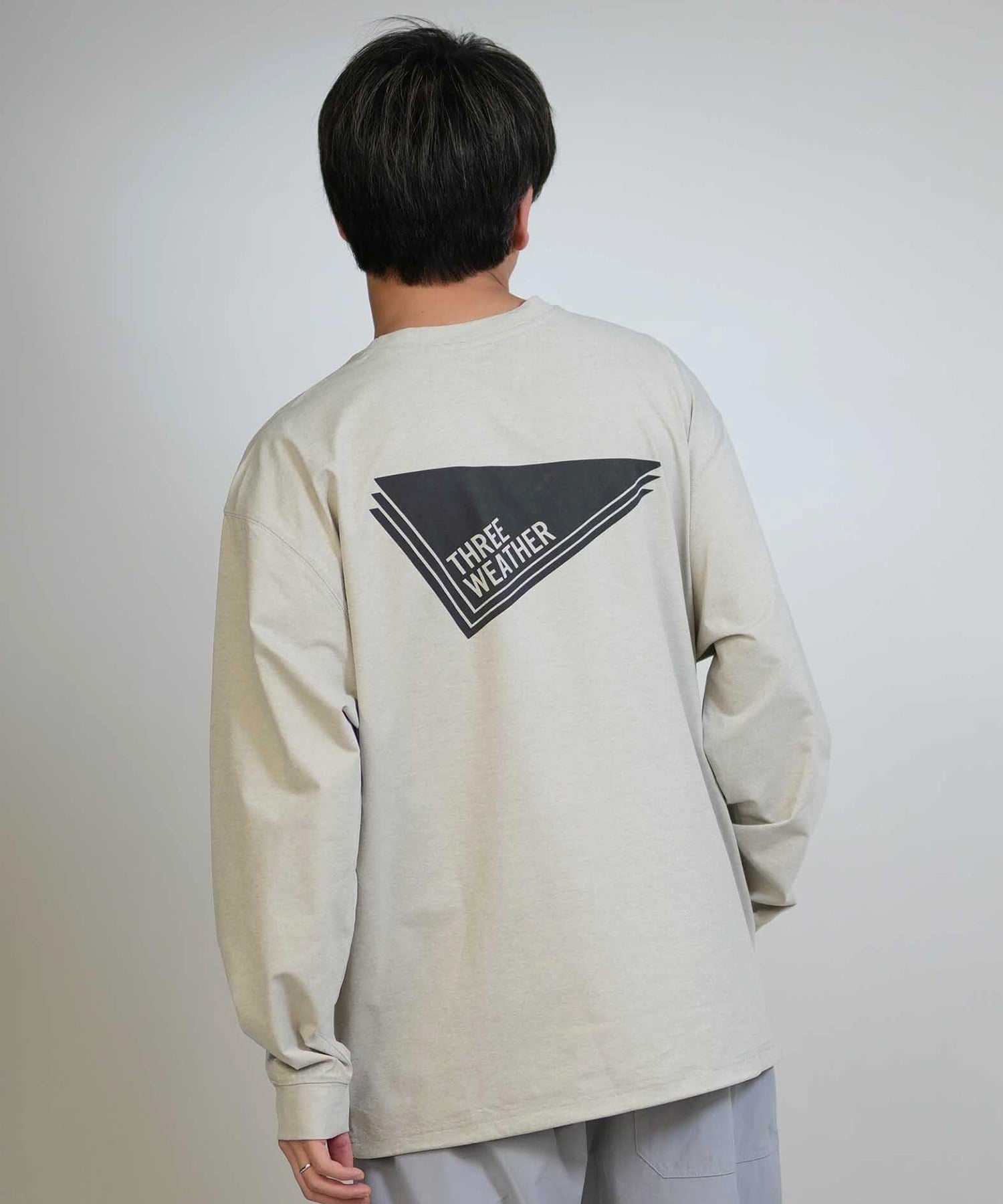 THREE WEATHER スリーウェザー ラッシュガード 長袖 メンズ Tシャツ