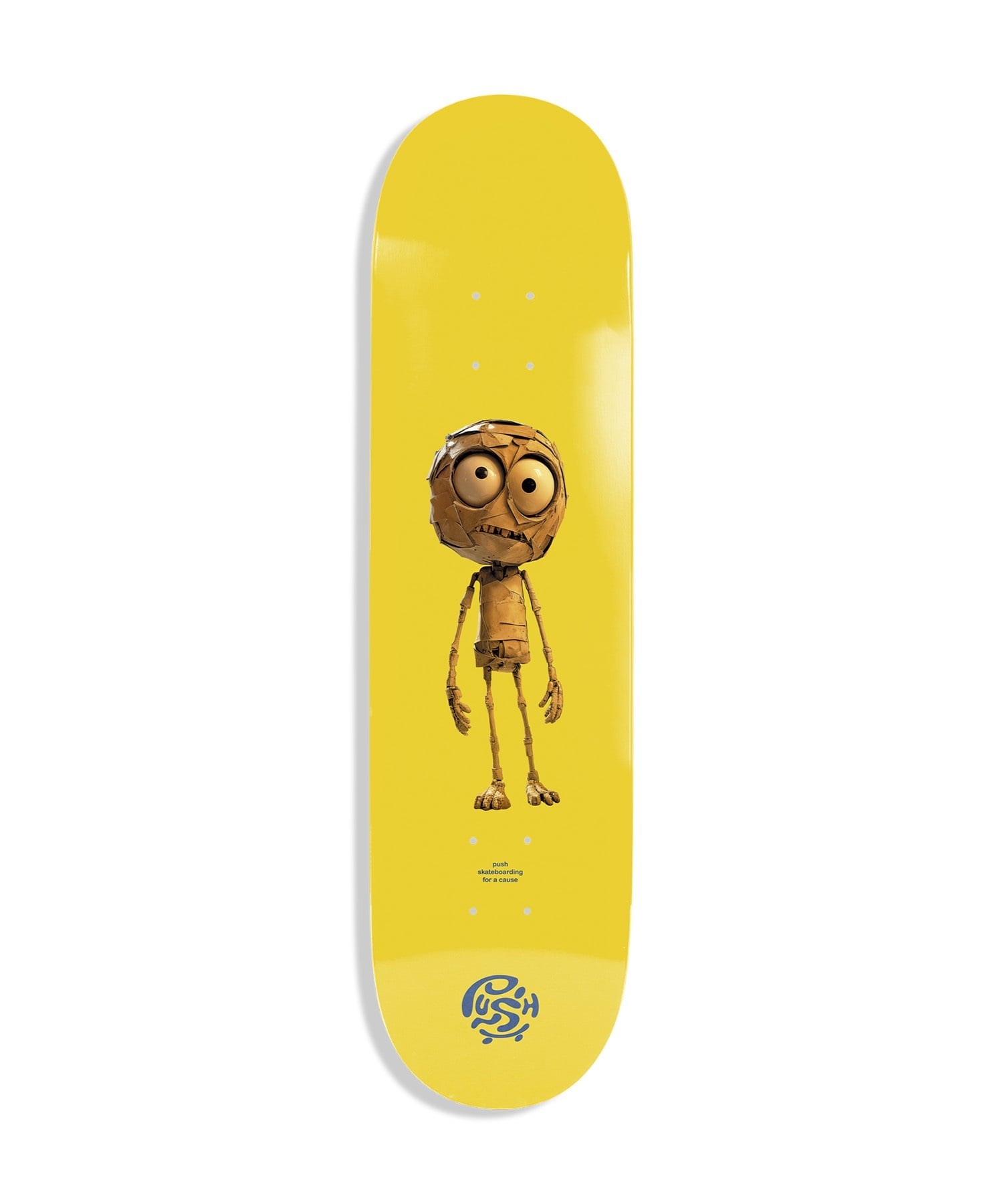 PUSH プッシュ スケートボード コンプリート 7.2inch PLYWOOD GUY FP