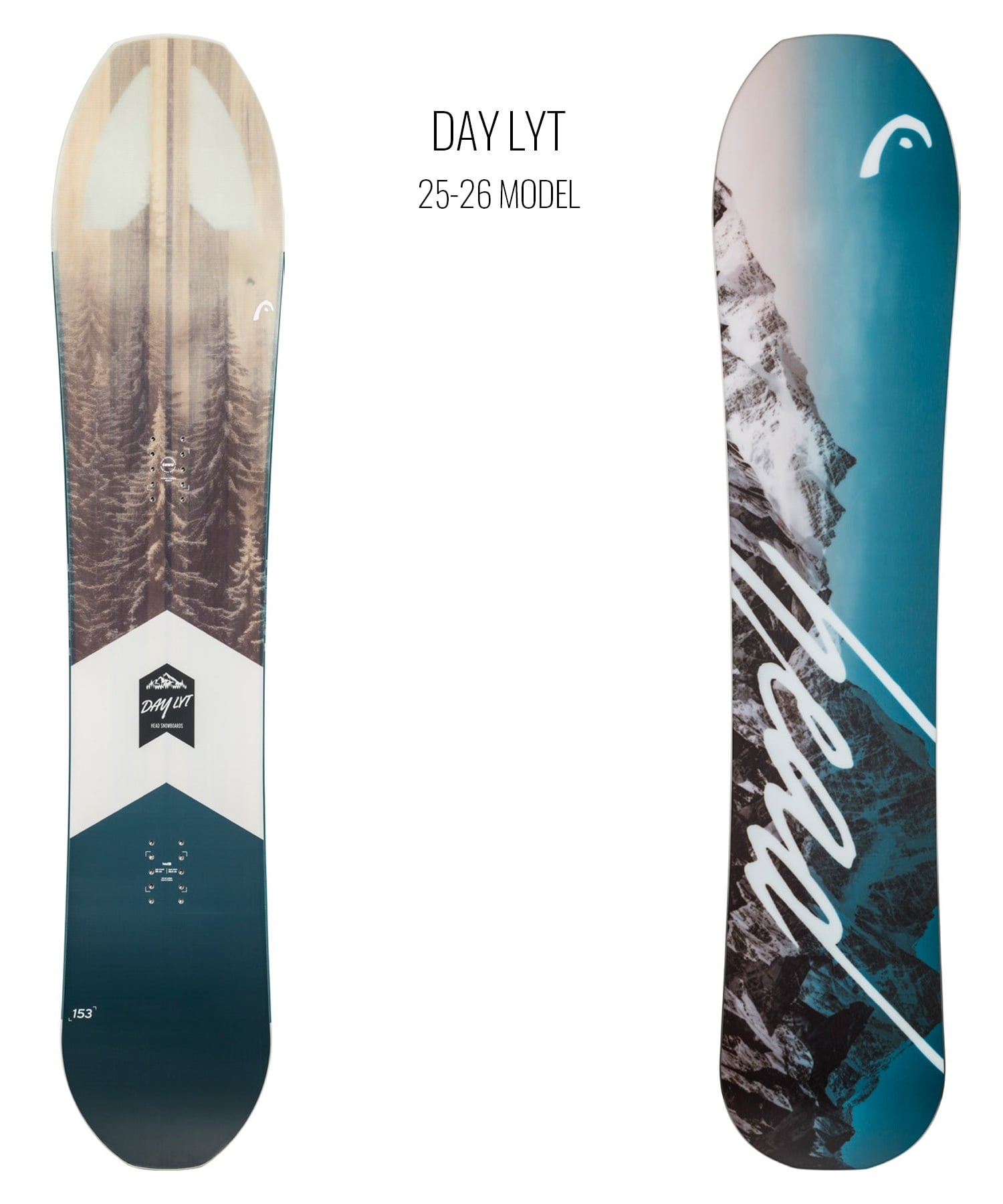 HEAD ヘッド デイ ライト スノーボード 板 ユニセックス 25-26 MM H8