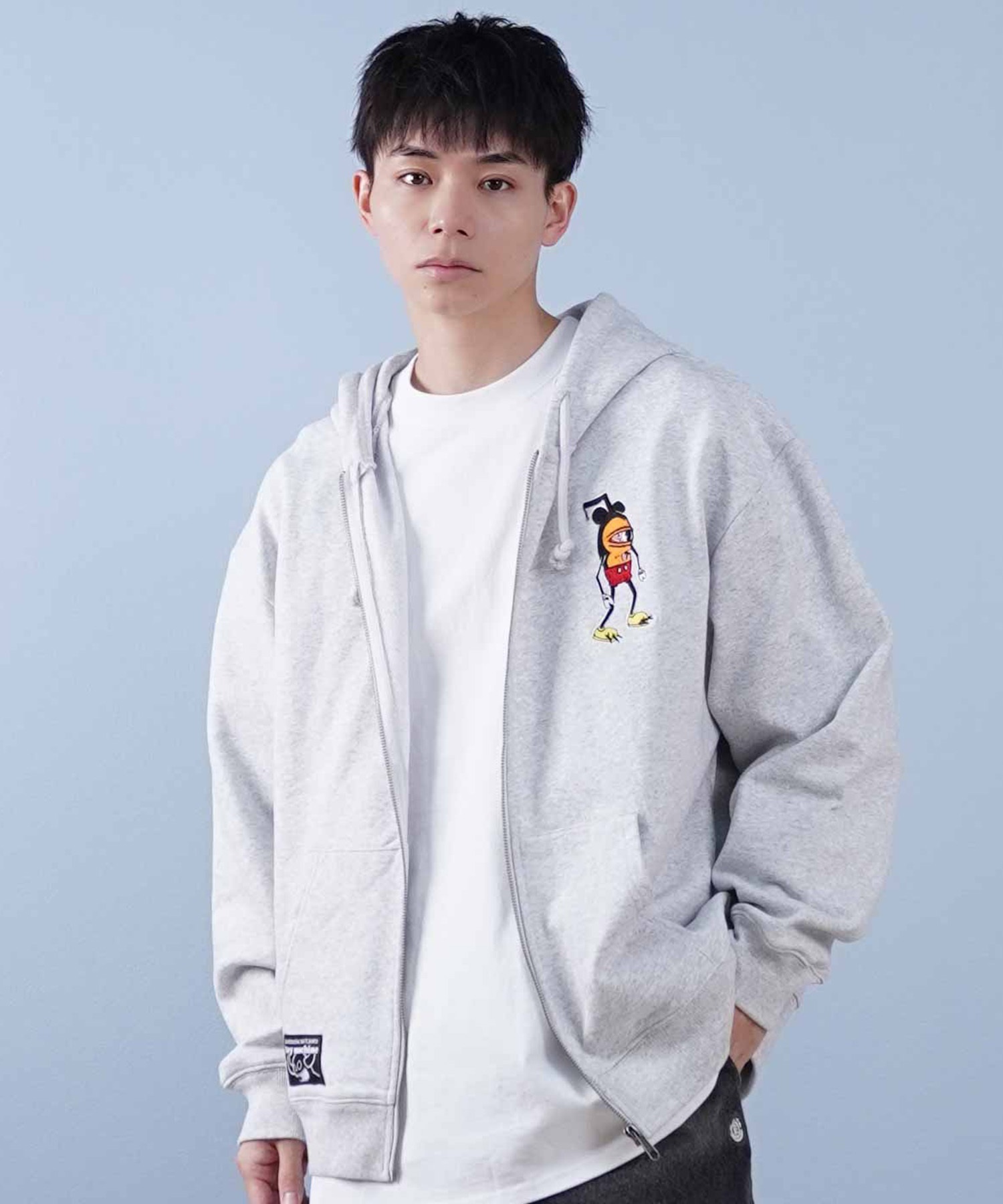 TOY MACHINE トイマシーン パーカー メンズ フルジップ ビック