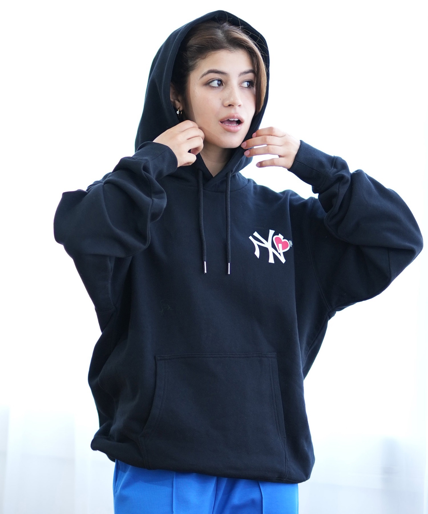 NEW ERA ニューエラ パーカー プルオーバー レディース MLB