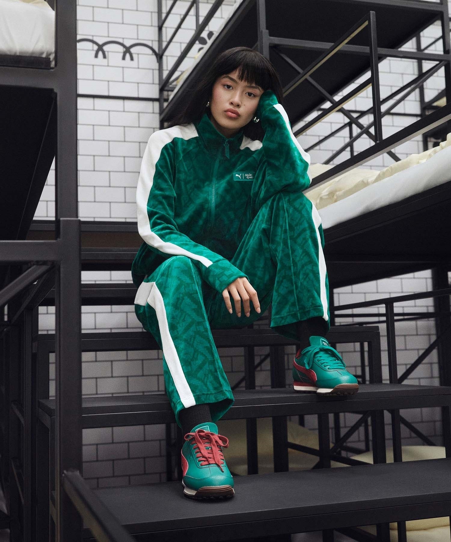 PUMA プーマ × イカゲーム コラボ トラックジャケット メンズ