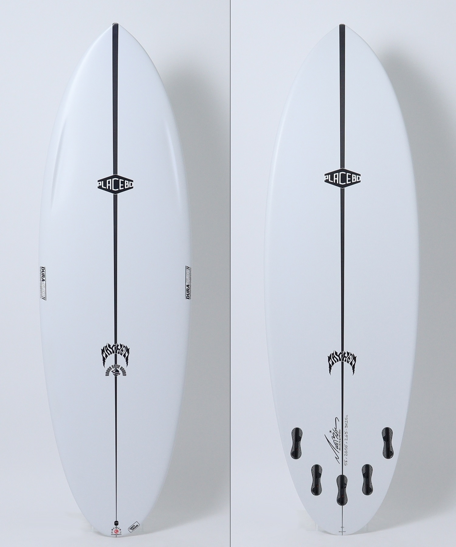 PLACEBO プレセボ ラウンドノーズラウンド ショートボード