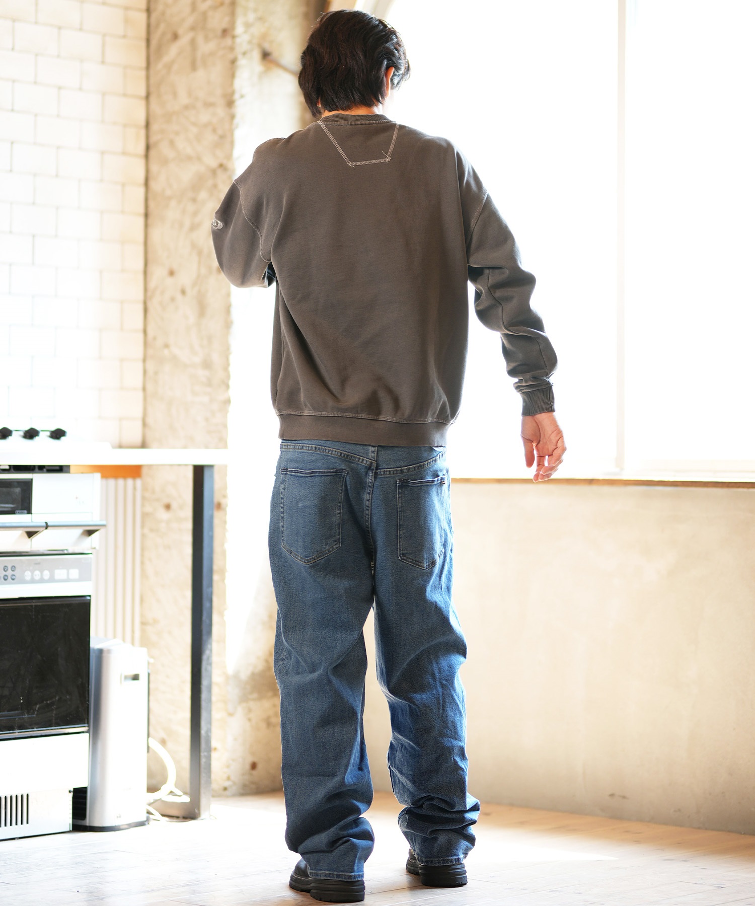 VOLCOM ボルコム ロングパンツ デニム メンズ ルーズフィット