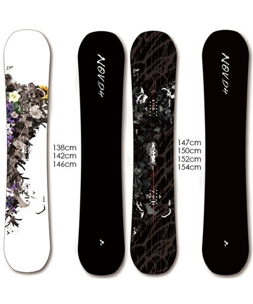 NOVEMBER ノーベンバー ディーフォー スノーボード 板 22-23 JJ C29