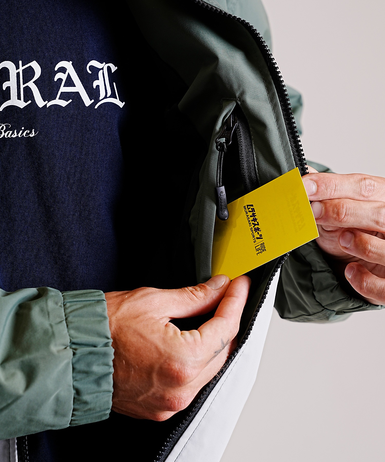 BSRABBIT ビエスラビット MMM HF WINDBREAKER HOODED スノーボード