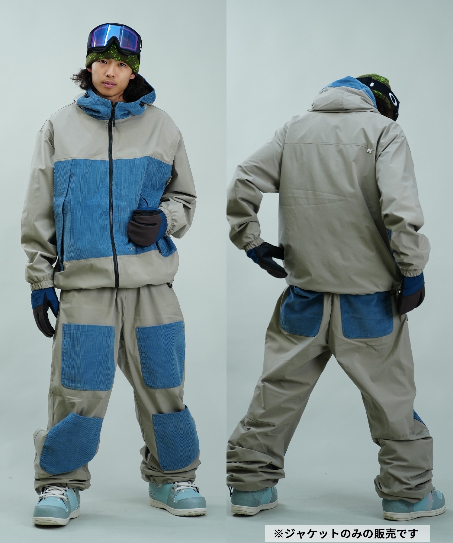 BSRABBIT ビーエスラビット MMM HF WINDBREAKER HOODED JACKET