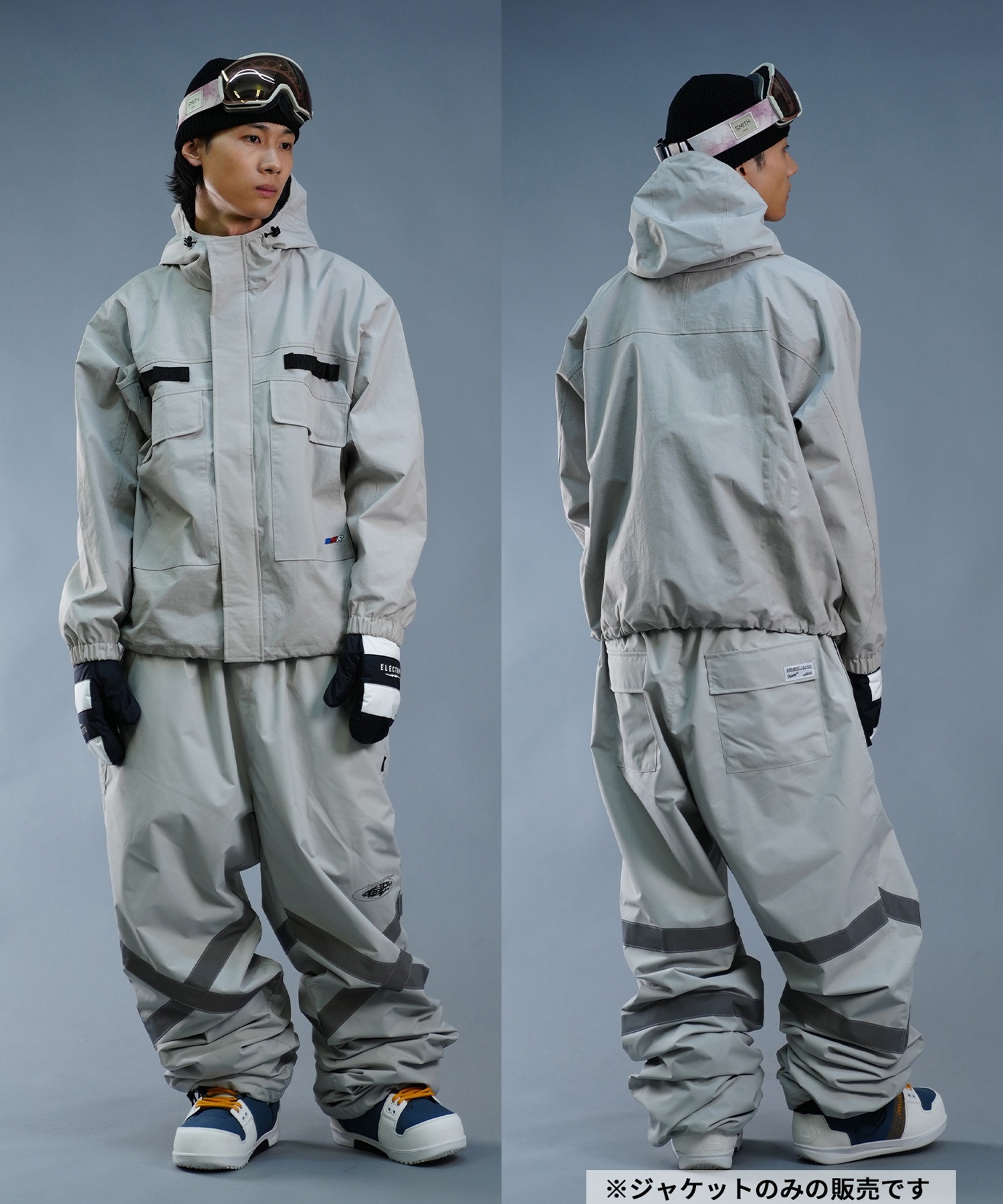 BSRABBIT ビーエスラビット REFINED HOODED JACKET スノーボード