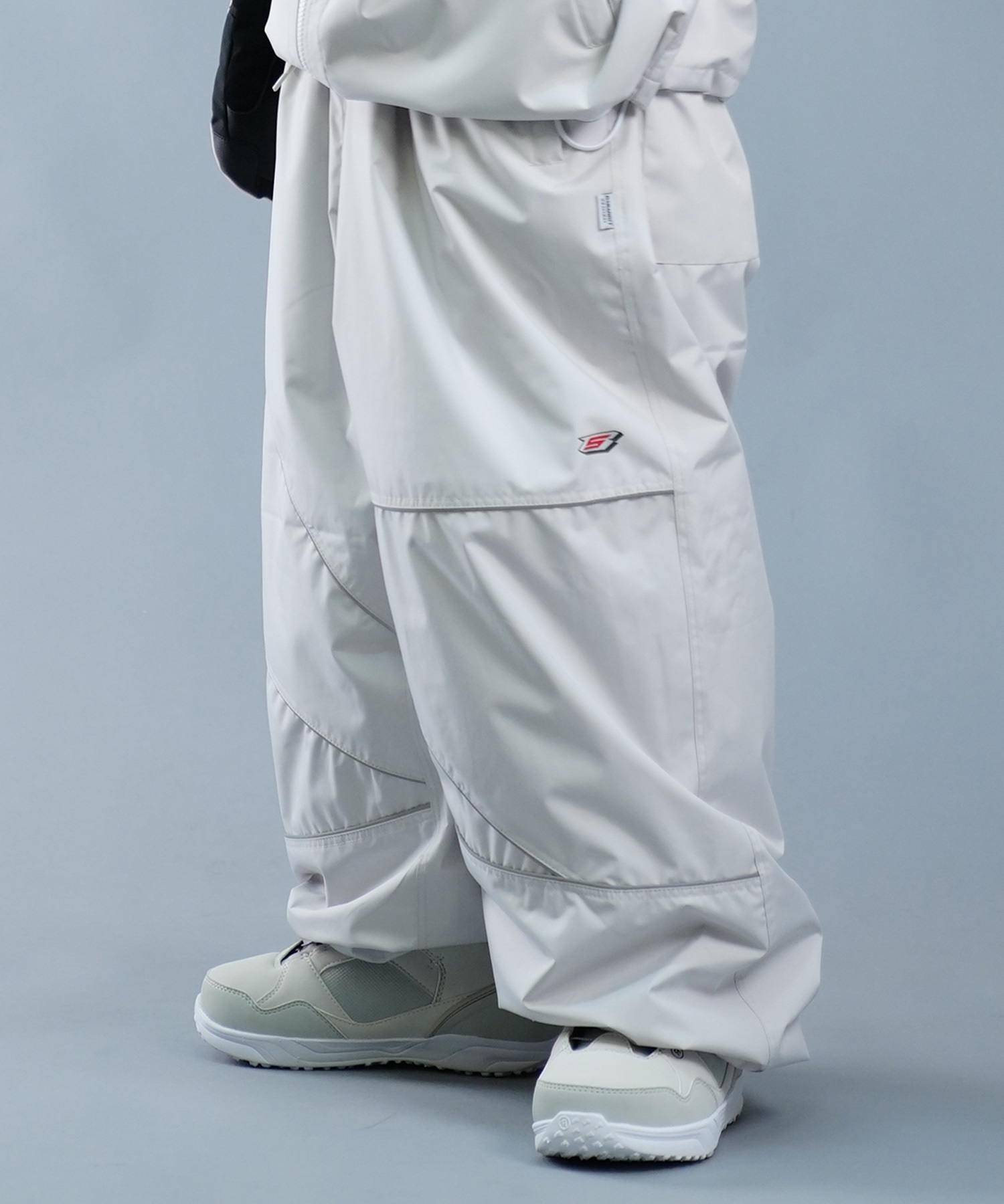 BSRABBIT ビーエスラビット SPIDERWEB SUPER WIDE JOGGER PANTS