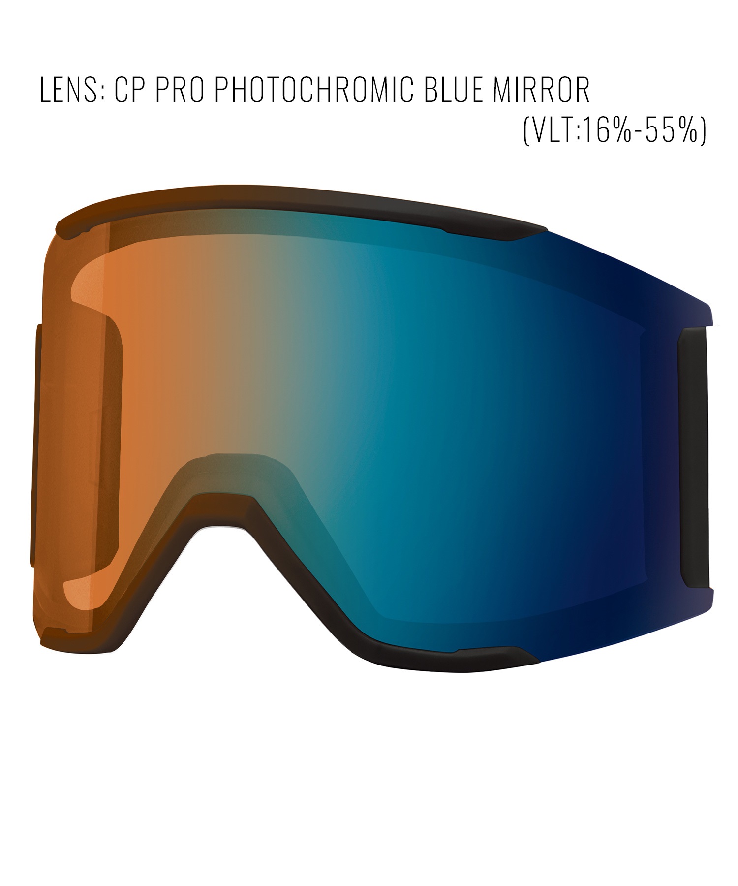 廃盤カラー】Smith スカッドマグ Sepia Luxeスペアレンズ×2枚