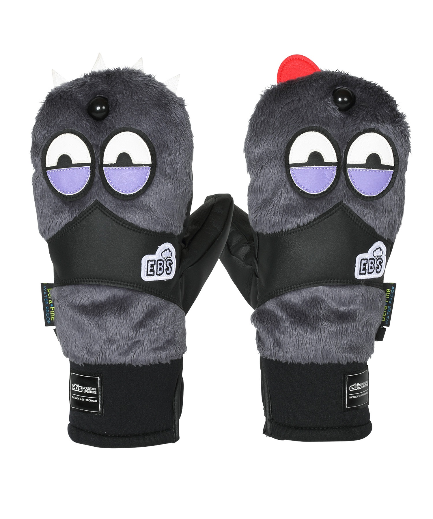 eb's エビス KEMONO CHAN ミトン スノーボード グローブ ユニセックス