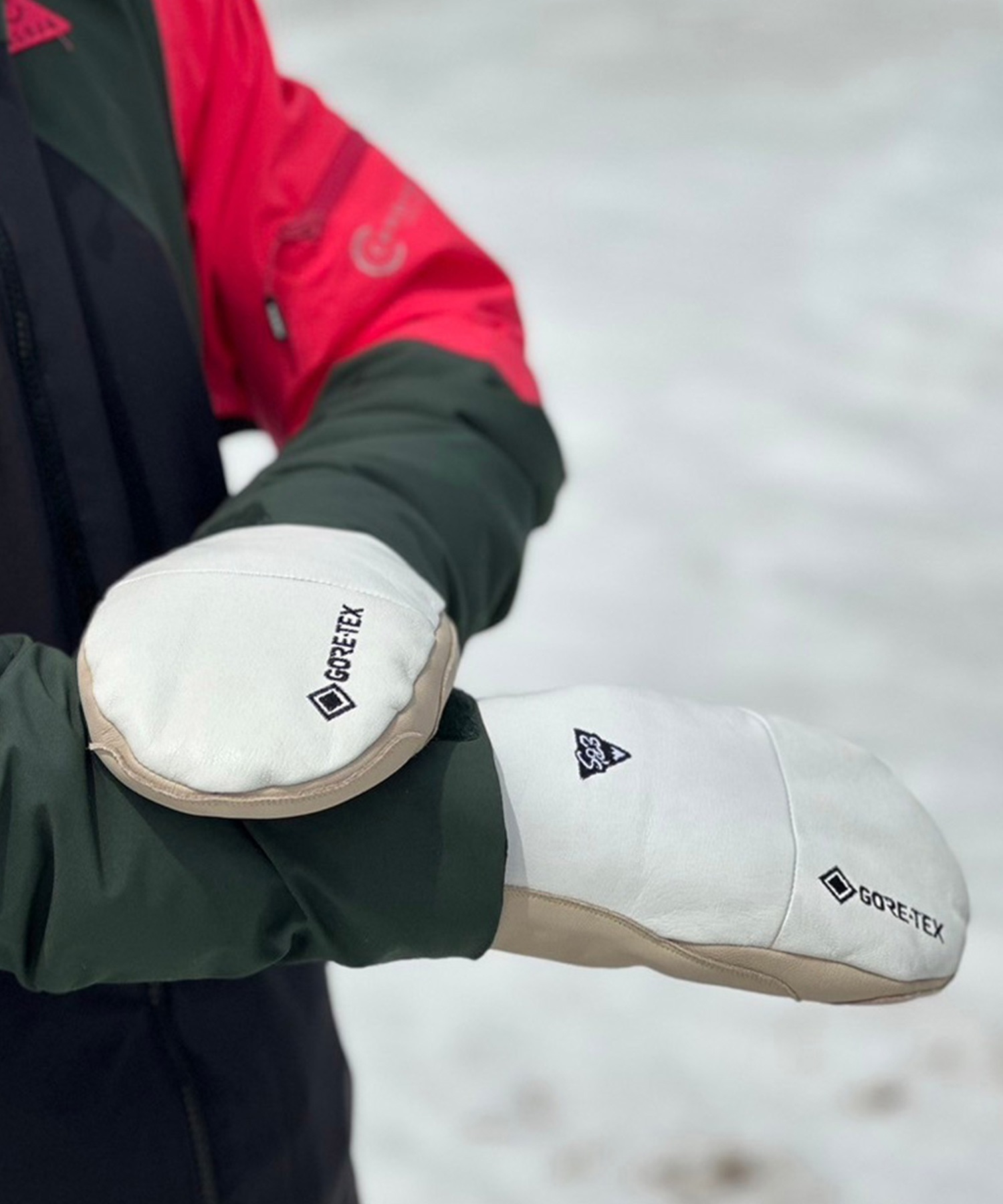 eb's エビス GORE-TEX CARVING MITT ゴアテックス 本革 ミトン