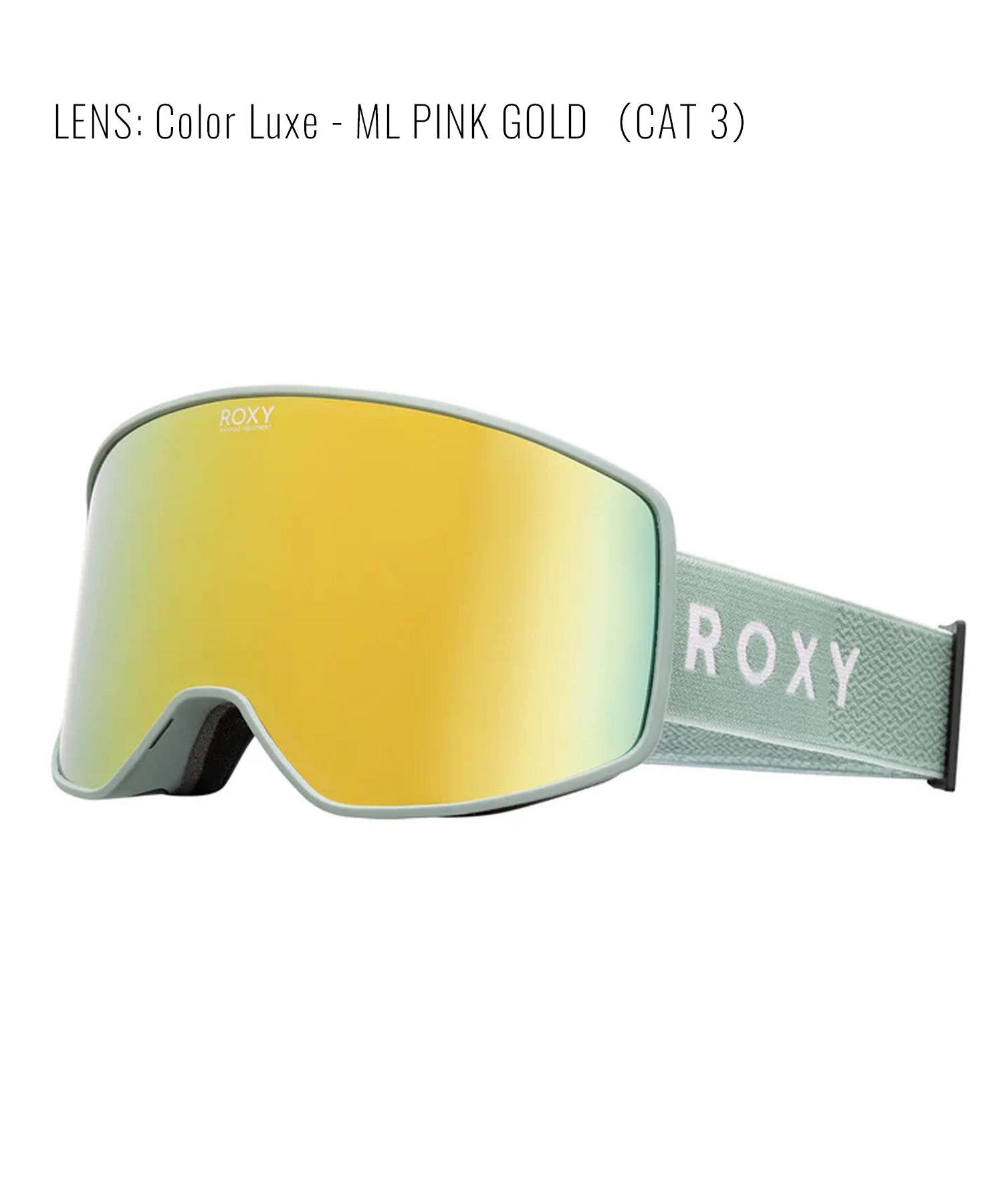 ROXY ロキシー STORM WOMEN AF 平面レンズ スノーボード ゴーグル