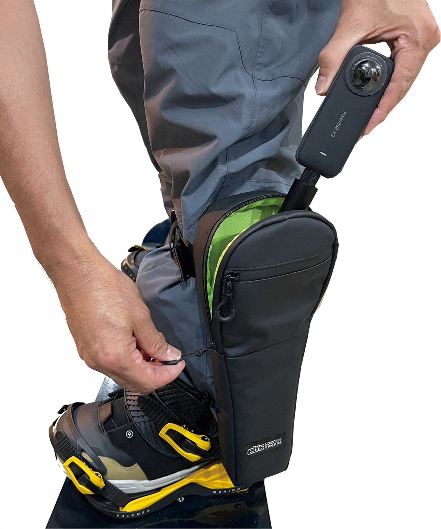 eb's エビス BOW-HOUSE アクションカメラケース 自動り棒 収納ケース