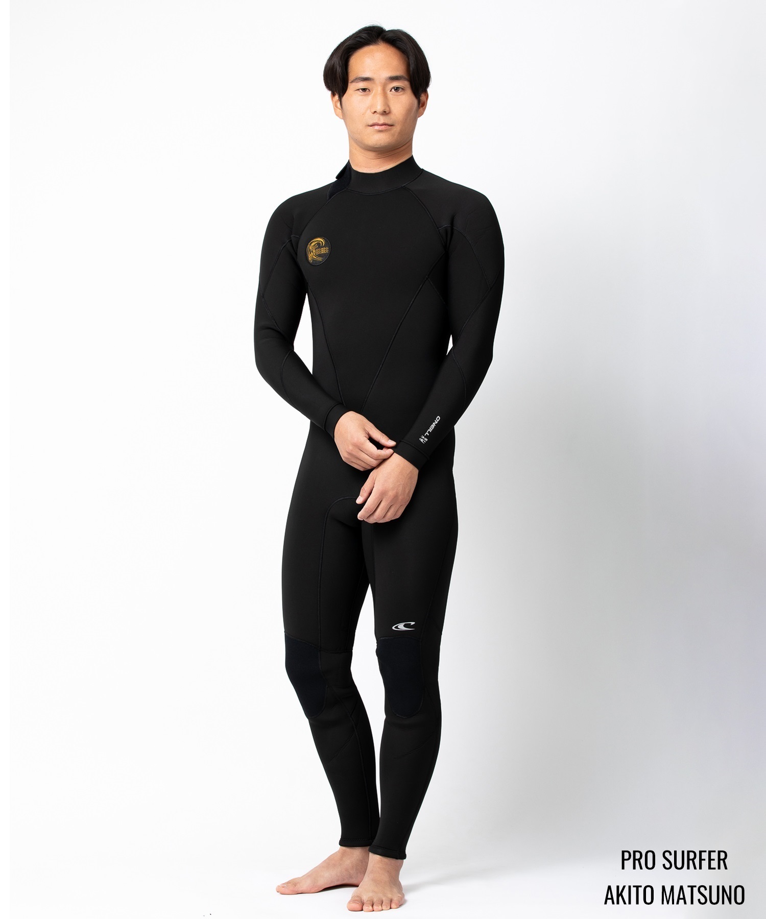 ONEILL オニール バックジップ ムラサキ MSS-106A4 ウェットスーツ