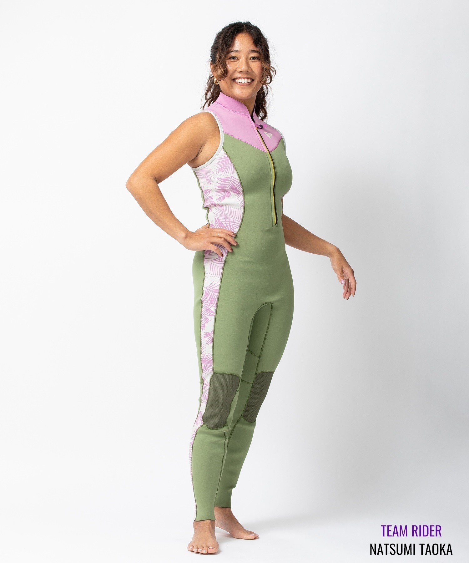 ROXY ロキシー ロングジョン フロントジップ ライズ RWT241706