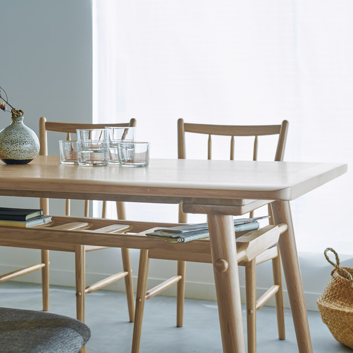 ダイニングテーブル DT-16-N150 CHERRY チェリー 桜屋工業 HOMEDAY