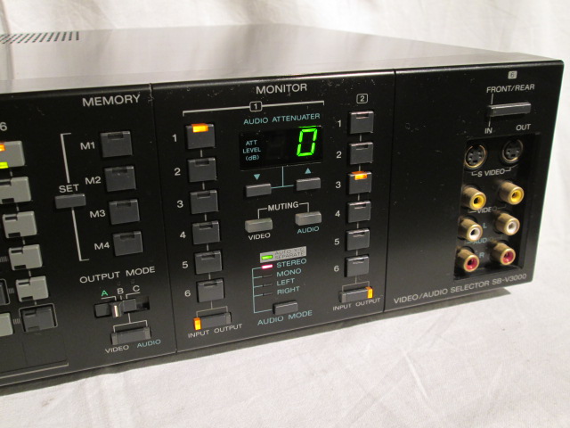 SONY SB-V3000 programmable selector -sold/ご成約済- | 中古