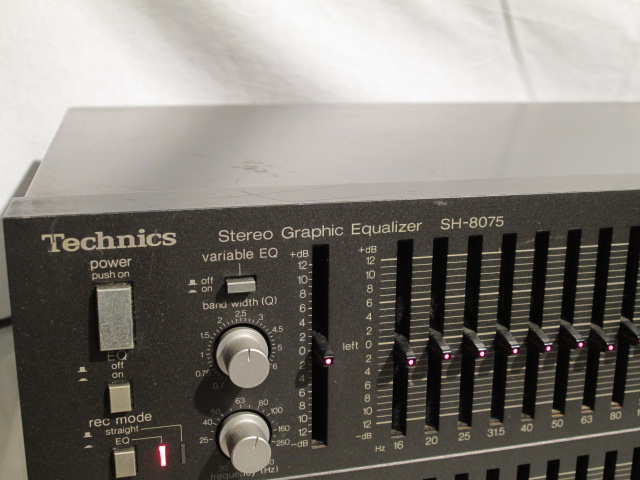 Technics SH-8075 stereo graphic equalizer -sold/ご成約済- | 中古