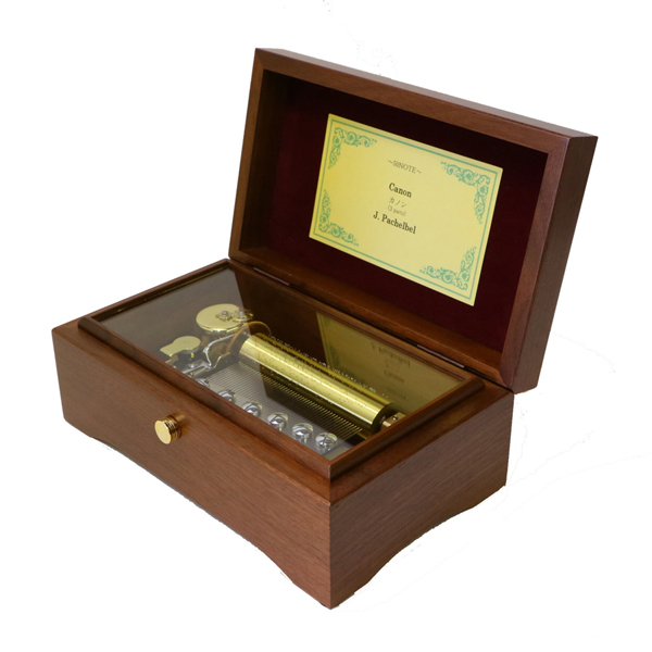 50弁】ウォールナットBOX DX510 高級 オルゴール ｜株式会社オルゴール