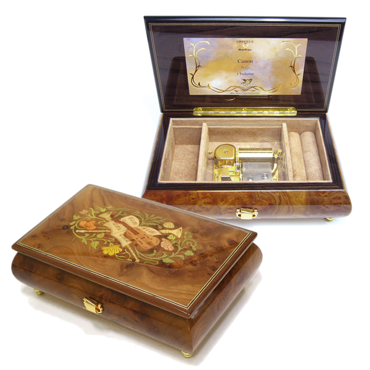30弁】イタリア象嵌BOX EX-191I オルゴール 高級 ｜株式会社オルゴール