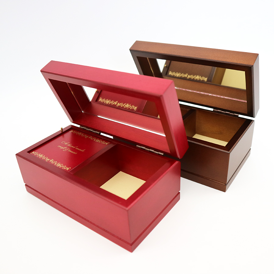 18弁】木製 宝石箱 AA-185 オルゴール シンプル 卒業 ｜株式会社