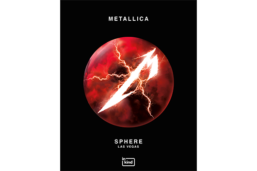 メタリカ、ラスヴェガスの球体型コンサート会場スフィアでの公演を発表