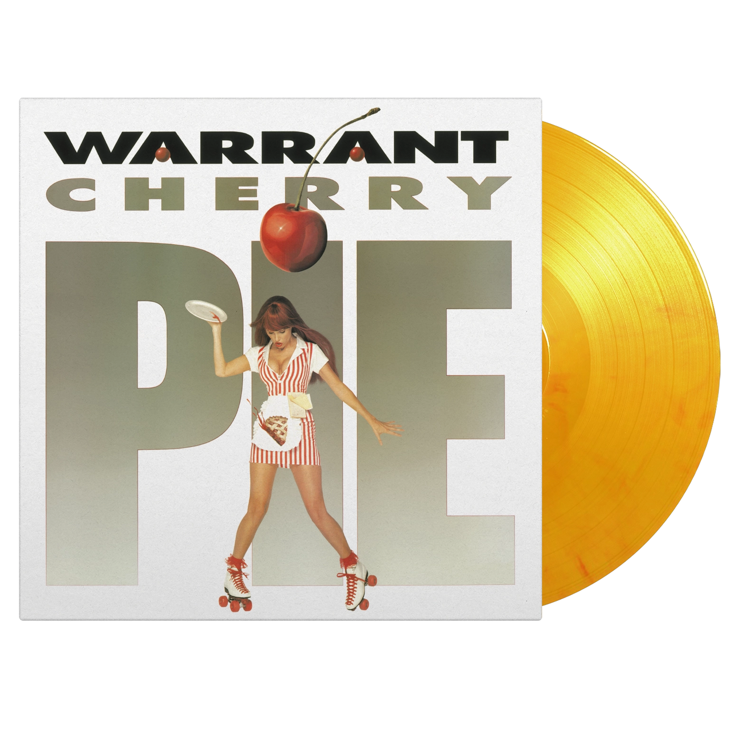 Warrant - Cherry Pie (Yellow Marble Vinyl) | Music On Vinyl Store