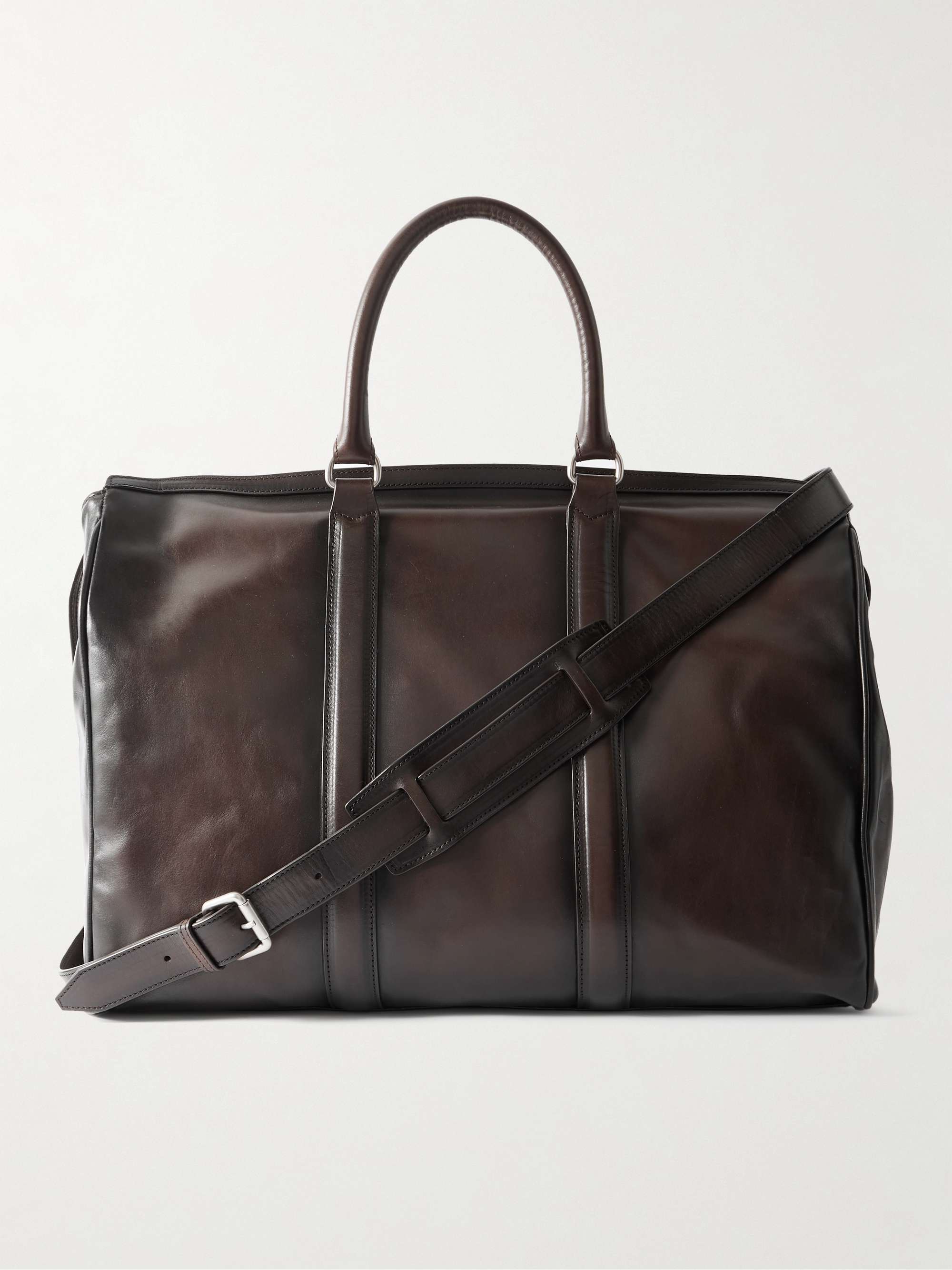 OFFICINE CREATIVE Quentin 009 Leather Weekend Bag for Men | MR PORTER